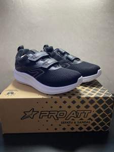 Sepatu Pro Att TGZ 897 V Hitam/Putih size 35-38