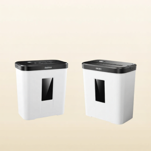 deli | Mini Commercial Paper Shredder 4-Level Security