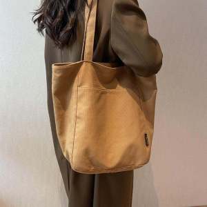 New 2025 Mujc Canvas Tote Bag Womens Large Casual Commuter Backpack for Class College Students Shopping Bag Shape Soft Handbag