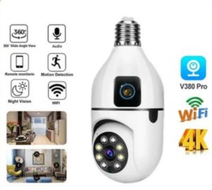 V380 PRO KAMERA CCTV BOHLAM LENSA GANDA PANTAU JARAK JAUH