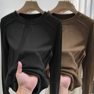Lieoyuarn | Skinny Versatile Fishbone T-Shirt
