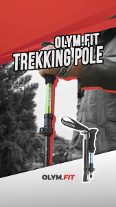 Foldable Trekking Pole Tongkat Trail Running Hiking