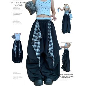 Quần Ống Rộng American Hip Hop Street Dance Có Thể Tháo Rời Quần Dài Ống Rộng Quần Dài Thường Ngày Quần Dài Đến Sàn Quần Ống Rộng Cho Nữ