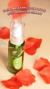 [BISA COD] FACIAL WASH GREEN TEA SR12 / KULIT BERMINYAK / JERAWAT / SABUN WAJAH HERBAL / SABUN HERBAL