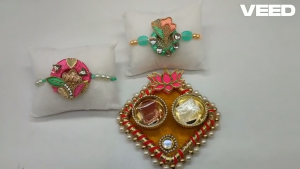 Rakhi Bracelet for Raksha Bandhan | Gift Band I Designer Rakhi for Brother | Rakhi for Brother Men Kids (Pack of 2 pcs)