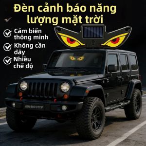 LUKSEN | Đèn Đuôi Ô Tô Mắt Quỷ Nháy Cảnh Báo Đêm Đèn Flash Động
