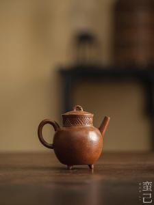 ท่อสูบน้ำชาญวีร์แบบมือทำจากดินเผาสไตล์ญี่ปุ่น ชุดเครื่องดื่มน้ำชาแบบย้อนยุคสำหรับใช้ในบ้าน ตู้อบไฟฟ้า ไม่สามารถปรุงได้