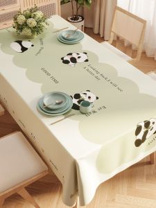 Cream Style Tablecloth Waterproof Oil-Proof Disposable Non Slip Tablecloth Fancy Table Cloth Coffee Table Cloth Atmosphere Tablecloth Disposable Tablecloths One Time Use Tablecloths - Lazada