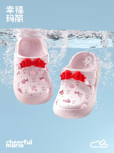 Cheerful Mario | Cute Princess Sandals Soft Bottom Closed Toe Summer New 2026