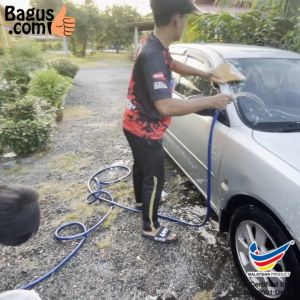 My Bagus Quality Reinforced PVC Flexible Garden Hose with Hose Clip (5M / 10M / 15M)