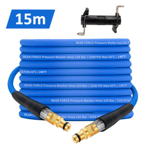 15m/49ft Pressure Washer Replacement Hose Super Flexible Hose 3200 PSI Kink Resistant Hose for Karcher K2-K7 Quick Connector