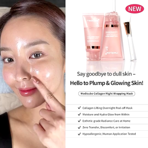 Medicube Collagen Overnight Wrapping Peel Off Facial Mask Pack - Elasticity & Hydration Care