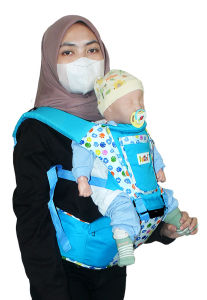 Gendongan Hipseat Foot Print Dachi (GH001): Praktis & Ergonomis