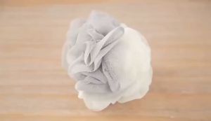 Bông tắm tạo bọt lưới tròn 2 màu