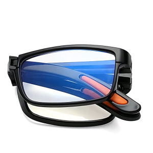 Folding Lightweight Anti Blue Light and Anti Radiation Pocket Reading Glasses for The Elderly