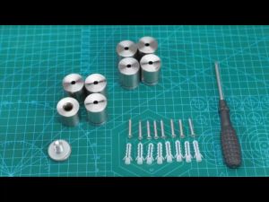 10ชิ้น หมุดยึดกระจก อะคิลิค สแตนเลส หมุดยึดผนังลอย หมุดยึดกระจกSteel Glass Wall Moun มีหลายขนาด