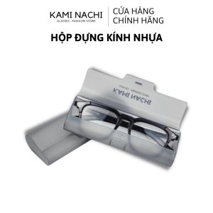 Hộp đựng kính nhựa chính hãng KAMI NACHI tiện lợi nhỏ gọn dễ sử dụng