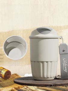 Portable Ceramic Insulated Drinking Cup for Chinese Medicine Inner Vessel Carry-On Water Bottle for Easy Medication On-The-Go