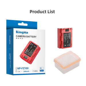 Sony FZ100 DL Cao 2400 mAh | Pin và Sạc máy ảnh Kingma SONY FX3 FX30 Alpha 9 A6600 A6700 A9 A9R A9S A7R A7S III A7R MARK 3 4 A7III A7M3 A7 mark 3 A7M4 A7 mark 4 A7IV SONY FZ100 NP-FZ100 NPFZ100 pin chính hãng sony a73 a74 a7m3 a7m4