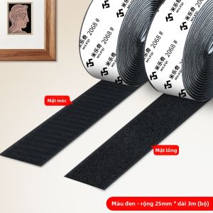 Mileqi | Băng Dán Keo Tự Dính Chắc Chắn Không Gây Hư Hại Hook và Loop Tape Felt Board