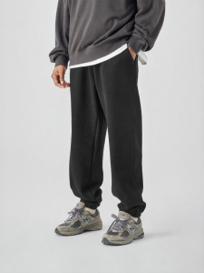BODYDREAM | Heavy Flannel Winter Pants Mens Elastic Cuff Sweatpants