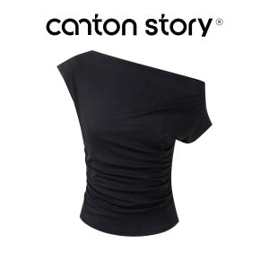 Cantonstory | French Style Pink Tulle High Waist A-Line Skirt