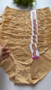 sét 10 Quần Lót nữ màu da Spring Lưới Ren Vải  cotton lạnh co giãn 4 chièu Siêu Mát 5402