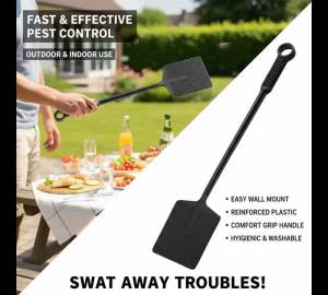 Plastic Heavy Duty Fly Swatter Thickened Fly Swatter Mosquito Pest Control Insect Killer Home Kitchen Accessories
