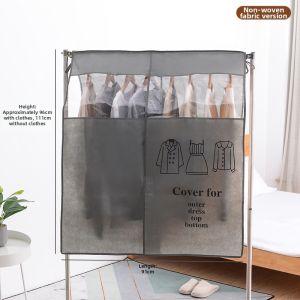 MAINUOJUJIA | Dust Proof Cover For Clothes Hangers