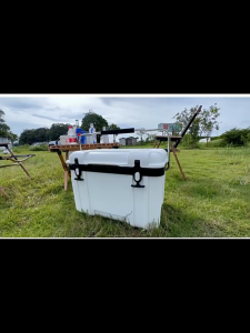 Cooler Box 28L durable ice cube cooler box Ice Box Container Cooler Frozen Box Keep Fresh Storage