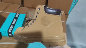 Durable Work Boots for Men Mens Martin Boots Waterproof Slip-Resistant Hiking Boots