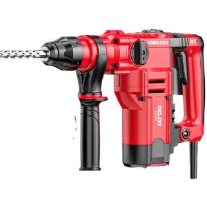 DELIXI | Heavy Duty Dual Use Hammer Drill for Concrete High Power Square Handle