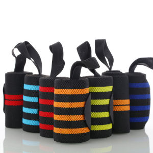 1pc Weightlifting Wristband Paint Straps Fitness Gym Elastic Hand Bandage Compression Hand Wrist Protector Sport Wrist Bands