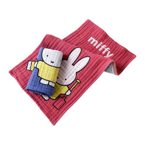 Adorable Antibacterial Kitchen Towel Pure Cotton Hanging Style Square Towel Child Towel 5 Layers Cloth Napkin Dustproof