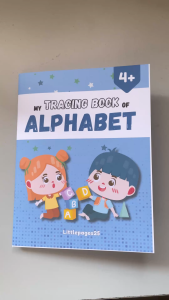 My Tracing Book of Alphabet - Numbers - Patterns  - 54 pages for preschool and ages 3+