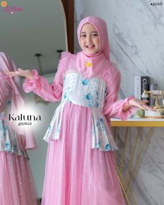 KEBAYA ANAK MODERN PESTA CANTIK KALUNA GAMIS ANAK LABELLA TERBARU 5- 10 TAHUN TUTU PESTA PRINCESS