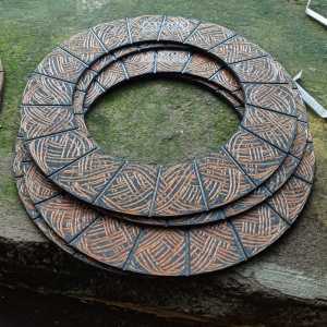 kampas kopling santoz clutch HIGH Series ukuran 380x220x5.0mm