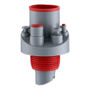 Odor Prevention Water Outlet Connector Five-Way/Three-Way Pipe