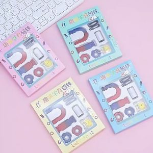 [iRojak] Magnet for Kids Magnet Play Set Experiment Physics Magnetic Teaching Tool 磁铁套装 Mainan Magnet - BT428
