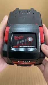 Milwaukee M18 Battery 18V /8.0A.h/6.0A.h Battery Pack and Charger 18V Electric Wrench Battery is a brand new product in the full range of replacement power tools using lithium battery to improve the power strength.