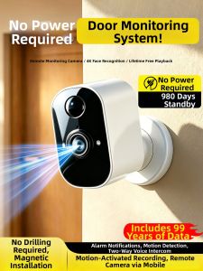 HEITAILANG | Battery-powered Indoor/Outdoor Wireless Surveillance Camera