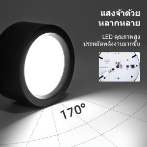 Ceiling light room pendant light ceiling tube light single point spotlight black/white body 3color dimming/white light minima