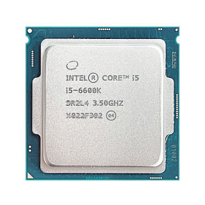 Intel | I5-6600K Intel Core I5 6600K 3.5 GHz Used Quad-Core Quad-Thread CPU Processor 6M 91W LGA 1151