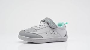 HOBIBEAR | HOBIBEAR Kids Toddler Wide Toe Shoes Barefoot Hook Loop Sneakers Zero Drop Artificial Leather Mesh Non-Slip Shoes