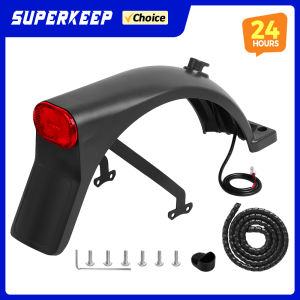 For Mi5 Max Fender Rear Tail Light Brake Taillight Support for Xiaomi 5 MAX Electric Scooter Safety Rear Mudguard Fender Parts
