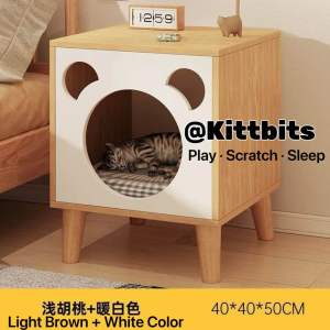 50*40*40cm Side Table Cat Nest Cat House Cat Bed Coffee Table 床头柜 猫窝