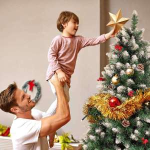 ต้นคริสต์มาส ผู้หญิง เชิงพอร์ต พร้อมส่ง 1.5ม.ว. คริสต์มาส PVC สีเขียว ตกแต่งผลยิ้น รูปลูกเกล็ดหิมะ ส่วนประสบการณ์ ต้นคริสต์มาสปลอม ฐานเป็นเหล็ก อุปกรณ์ตกแต่งบ้าน เทศกาลคริสต์มาส ของแต่งคริสมาส ผู้ชาย