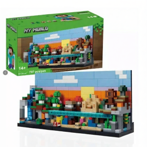 Mini Biome Assembly Toy Gift for Boys and Girls