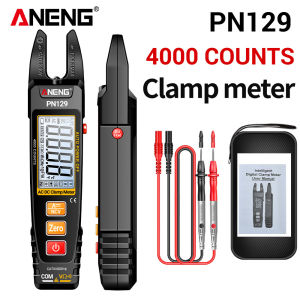 Digital U-Clamp Meter ANENG PN129 Ammeter 100A AC/DC 600V NCV Induction Auto-Ranging Multimeter 4000 counts DIY Electrician Tool