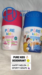 PURE KIDS DEODORANT ROLL ON 50 ML